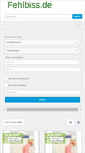 Mobile Screenshot of fehlbiss.de