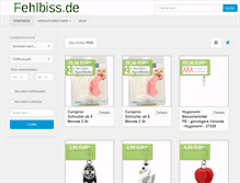 Tablet Screenshot of fehlbiss.de